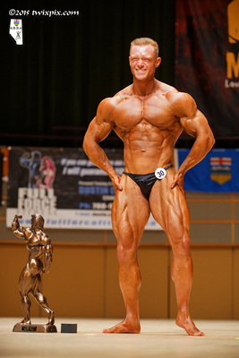 David  Walker - 1st Place Overall - Men's Bodybuilding