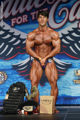 Isaiah Tichenor - 1st Place Overall - Men's Bodybuilding