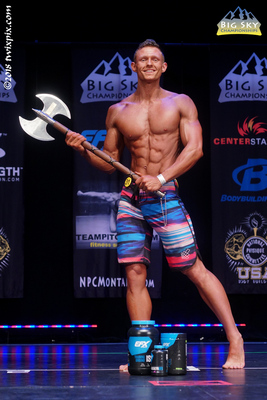 Cody Gollihugh - 1st Place Overall - Open Men's Physique
