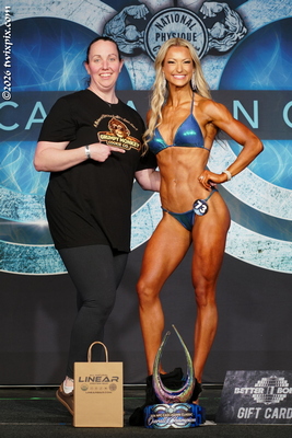 Alyson Burns - 1st Place Open Overall - Fit Model