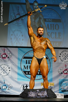 Ethan Monroe - 1st Place Overall - Open Men's Bodybuilding