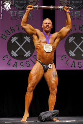 ChristopherBickley - 1st Place Overall - Men's Open Bodybuilding