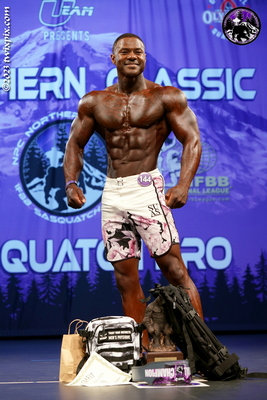 Darius M Smith Sr - 1st Place Open Overall - Men's Physique