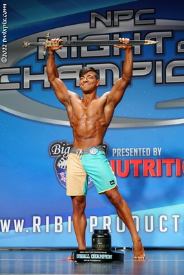 Zack Granly - 1st Place Overall - Men's Physique