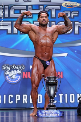  Johnny Garza - 1st Place Overall - Men's Bodybuilding