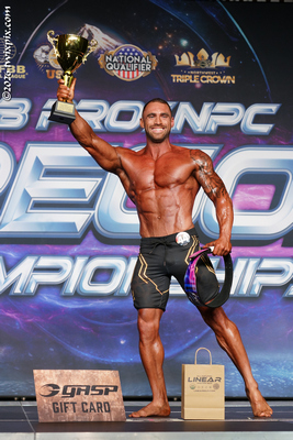 Trenton Eller - 1st Place Overall - Men's Physique