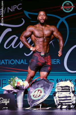 Tarik Bottoms - 1st Place Overall - Men's Physique