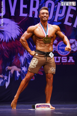 Zack Stewart - 1st Place Overall - Men's Physique