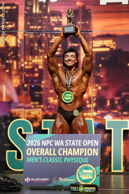Zack Granly - 1st Place Overall - Classic Physique