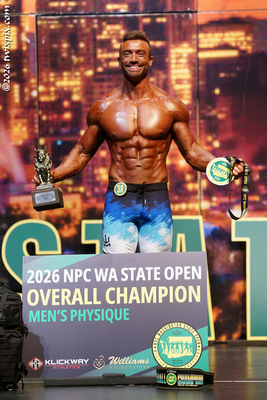 Zack Stewart - 1st Place Overall - Men's Physique